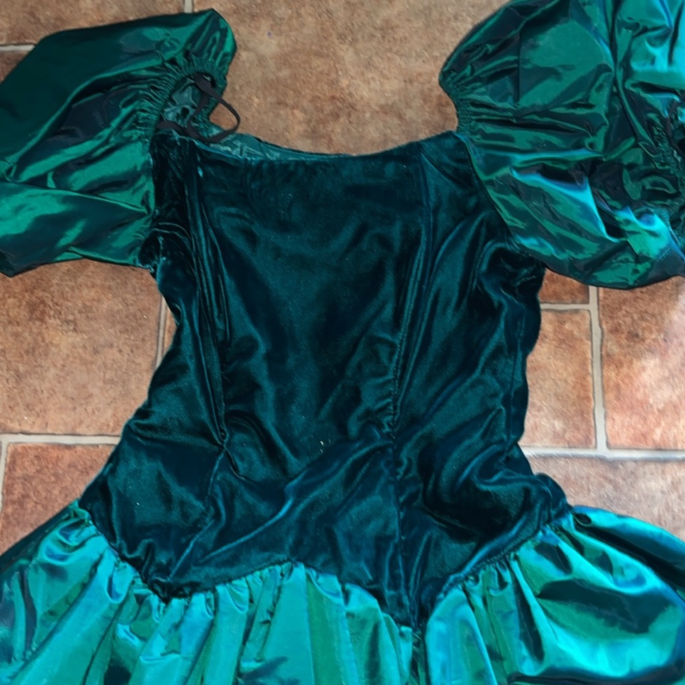 Vintage Velvet Green  Evenings by Pantagis 8
